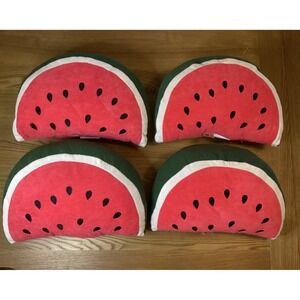 Watermelon Throw Pillows 4 Pack by Oeko Tex Standard 100 New in Package.